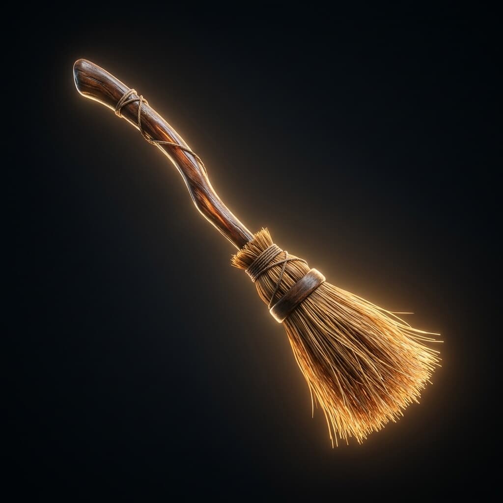 Broom in Dreams - Sweeping Away the Old and Domestic Cleansing
