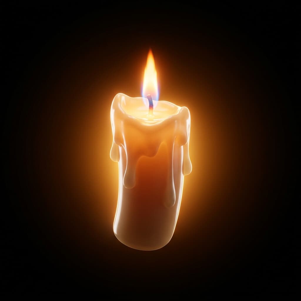 Candle in Dreams - The Flickering Light of Consciousness and Hope