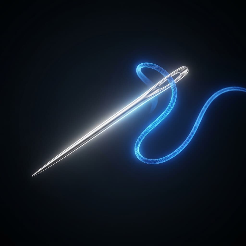 Sapnuoti adatą - skausmingo gijimo ir sujungimo prasmė