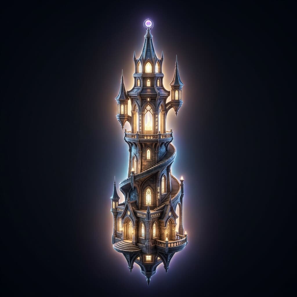Tower in Dreams - Ego Hubris, Isolation, and Sudden Revelation